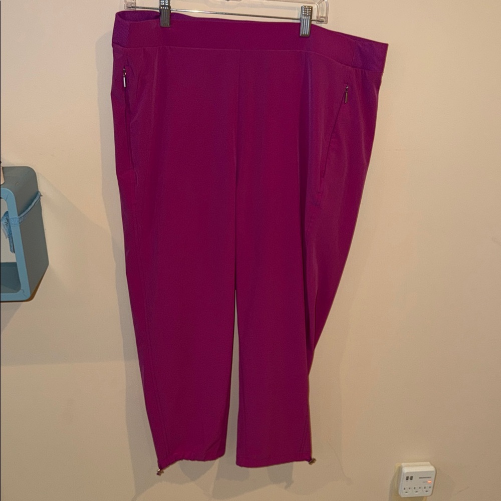 Chico's Vibrant Magenta Ankle Pants